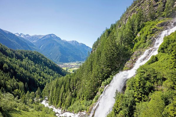 Wasserfall, Umhausen im Ötztal © Hannes Dabernig