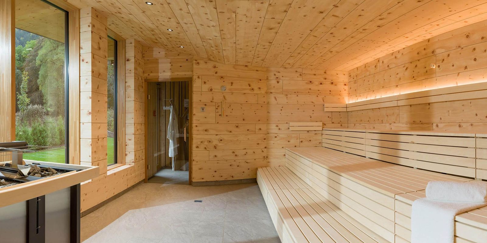 Sauna im Vivea Hotel Bad Eisenkappel