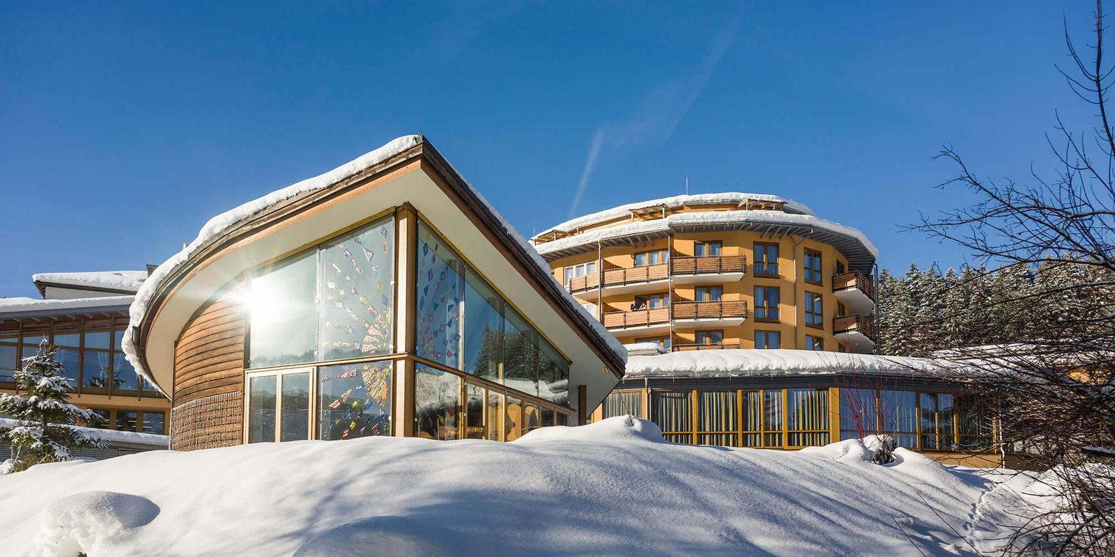 Vivea Gesundheitshotel Bad Häring in Tirol im Winter